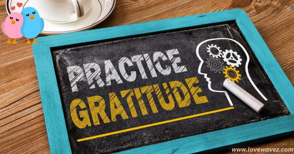 Practicing gratitude