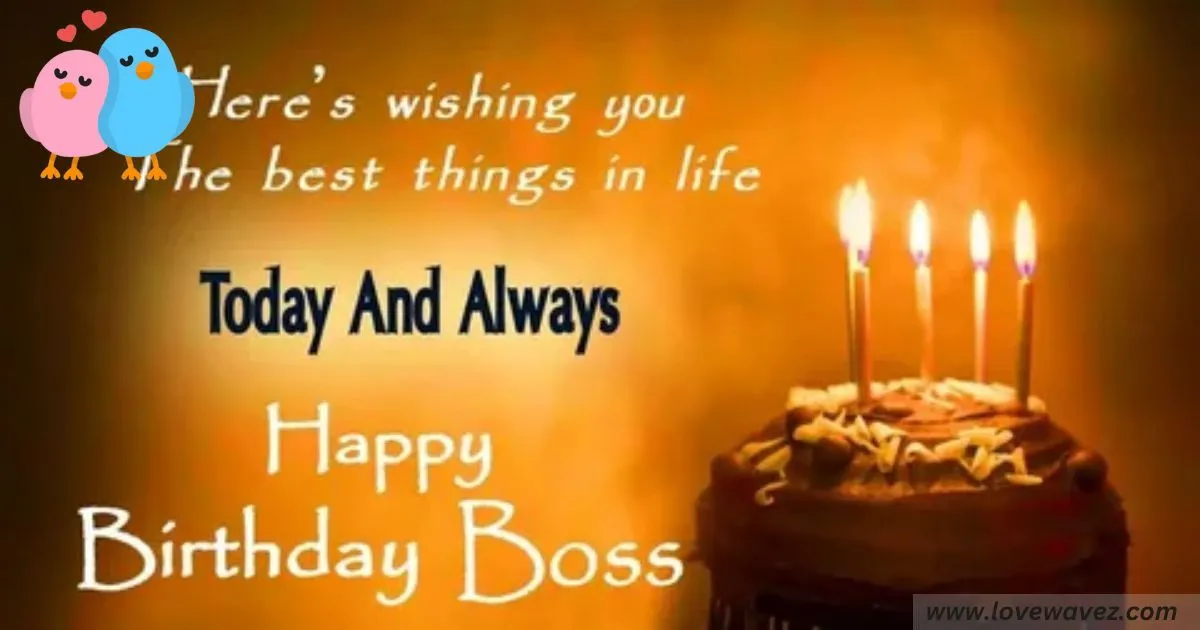 Boss Birthday Messages