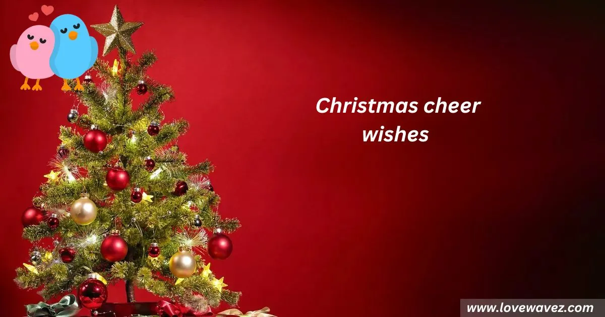 Christmas cheer wishes